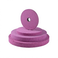 Meule abrasive en céramique et aluminium rose pour le débavurage et le tranchage précis, faible chaleur de combustion, pour l'acier allié – Vente en gros