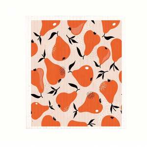 Paños de Cocina Suecos Ecológicos con Diseño Floral y de Frutas, Personalizables al por Mayor, Biodegradables, de Celulosa - Product Image 4