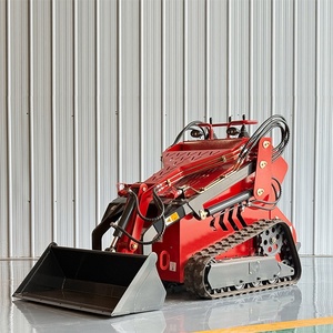 Mini-chargeur sur pneus de type 450, petit, pratique, adapté aux espaces restreints, facile à utiliser et pouvant être assemblé avec une variété d'outils - Product Image 1