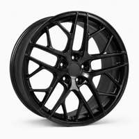 Jantes forgées multi-rayons noires brillantes personnalisées haute performance 5x114.3 5x120 19-26 pouces pour BMW E46 E90 X5 X6 Tesla Porsche