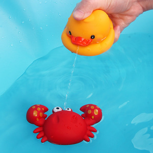 <b>Bath</b> Spray <b>Toy</b> 6-Piece Set Soft Rubber Animal Water Play <b>For</b> Kids <b>2</b>-4 <b>Years</b> <b>Old</b> Unisex Educational <b>Bath</b> <b>Toys</b> - Product Image 2