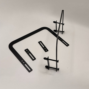 Plaque de fixation de matelas Wansheng 28cmx20cmx2cm noire antidérapante pour lits à cadre en fer - Product Image 1