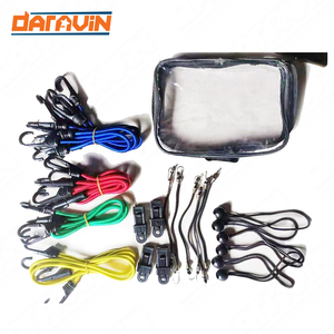 Đường Kính 8Mm Top Người Bán 24Pcs Bungee Dây Bộ Loại Mới Hàng Đầu Có Thể Thu Vào Đàn Hồi Bungee Dây Từ Việt Nam - Product Image 3