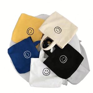 Customizable <b>Mini</b> Reusable Gift Canvas Cotton Women Shopping <b>Tote</b> <b>Bag</b> Eco Friendly Supermarket Cute Handbag - Product Image 1