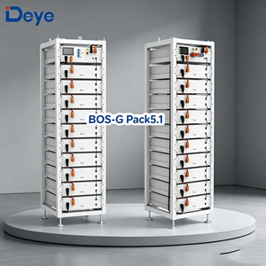 Nouvelle version améliorée Deye BOS-G-Pack5.1 LiFePO4 ESS 5.12kWh Unité de base <span class=keywords><strong>87kWh</strong></span> évolutif (1.4x BOS-G) pour la sauvegarde à domicile - Product Image 1
