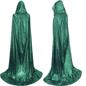 Nueva Capa Brillante de Vampiro Unisex MS, Disfraz para Actuaciones de Carnaval, Capa de Bruja de Halloween para Mujeres y Hombres - Product Image 5
