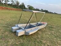 2025 nouveau meilleur pas cher plat PE assemblage écologique détachable épissage bateau de pêche pour 4-6 adultes