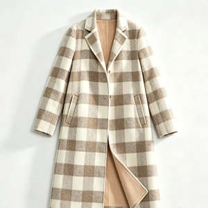 <span class=keywords><strong>Manteau</strong></span> court en laine de style coréen pour femmes, veste d'hiver résistante au vent, tendance et pratique pour les trajets quotidiens - Product Image 1