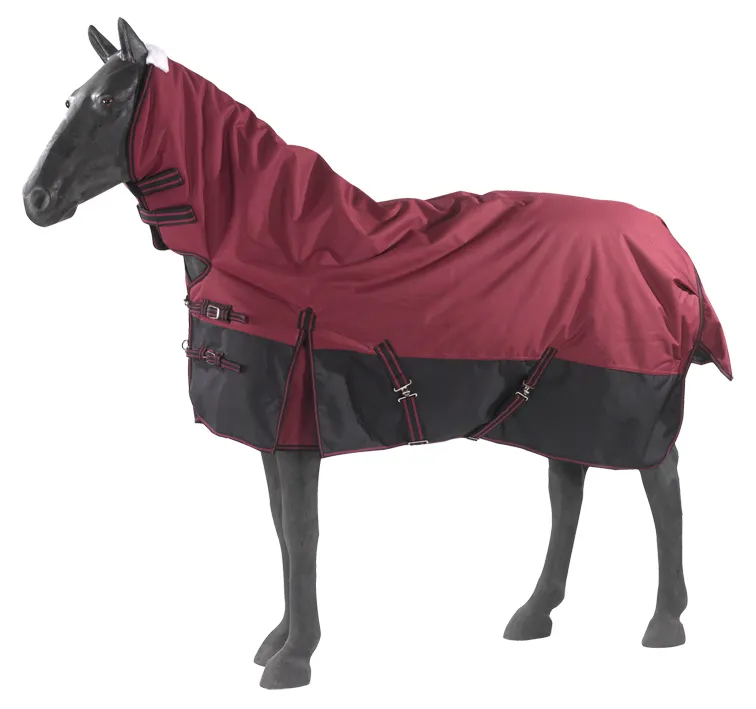 Attrezzatura per cavalli in poliestere combo tappeto invernale pesante coperta per cavalli impermeabile affluenza ripstop tappeti per cavalli da corsa equestre