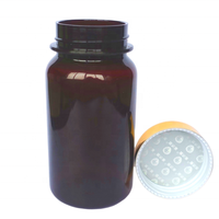 Vide pour bouteilles de capsule de pilule pharmaceutique en plastique PET transparent 100ml 150ml 200ml supplément comprimés de médecine étanchéité du bouchon à vis