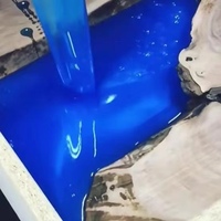 Résine époxy transparente à deux composants (AB) pour la fabrication de tables en résine, dessus de table créatifs