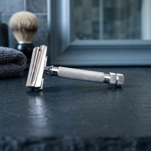Nouvelle Arrivée Maclura – Rasoir de Voyage Écologique pour Hôtels, Lames Super Acier Inoxydable, Manche en Acier, Lame Unique pour le Visage - Product Image 2