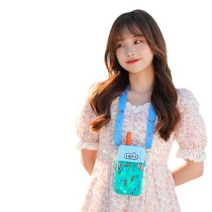 Cute Cartoon Mobile Phone Cup With Straw Macaron Design For Children And Students Back To School Spring 2022 - Product Image 4