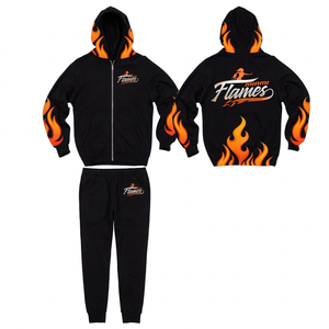 Chándal Deportivo de Invierno para Hombre, Estilo Moderno, Ecológico, Resistente al Viento, Talla Grande, Logotipo Personalizado, 100% Algodón, Duradero - Product Image 1