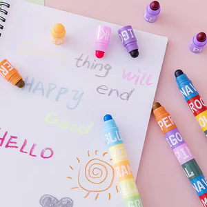 12Colors Splice Mini <strong>Bible</strong> Highlighters Vintage Candy Colors Pastel Gel Dry Stitching Markers Journaling Supplies School Office - Product Image 5