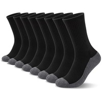 Chaussettes de sport mi-mollet respirantes et anti-humidité pour hommes grandes tailles, idéales pour le basketball, le marathon et les activités de plein air
