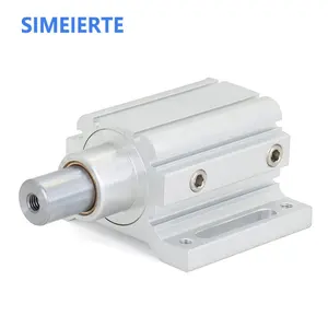 SIMEIERTE miniatur silinder silinder, komponen pneumatik duduk terkompresi pemosisian udara seri silinder Stroke 30mm