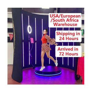 Articles de fête Numéro de produit aérien Cube gonflable Led Conception de sécurité 360 Photobooth Photobooth - Product Image 1