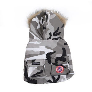 Chaqueta cálida de invierno para mascotas para perros medianos y grandes, abrigo de nieve para exteriores para Bulldog francés y Chihuahua, chaleco y ropa de poliéster acolchado - Product Image 5
