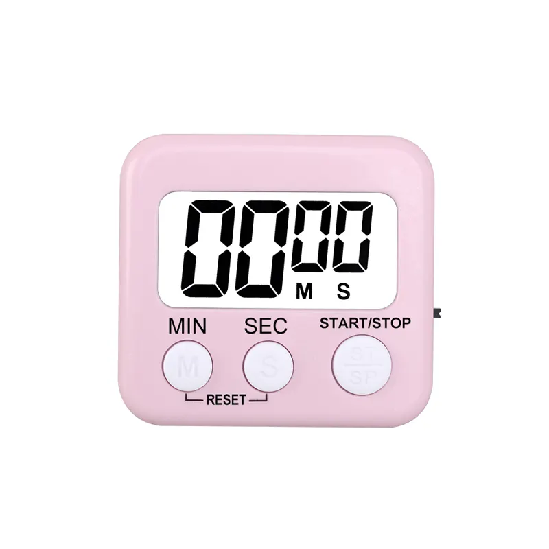Timer digital listrik, alat pengatur waktu Digital dapur dengan penghitung waktu mundur LED Mini