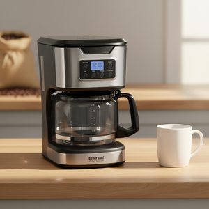 Cafetera Programable Better Chef de 12 Tazas, Equipo Automático para Preparar Café de Acero Inoxidable - Product Image 2