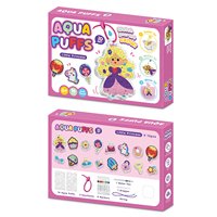 Boîte d'art de peinture en relief 3D Becho Toys, peinture texturée en mousse, dessin, bricolage, peinture magique Aqua Puff, princesses, licornes, porte-clés, jouet original