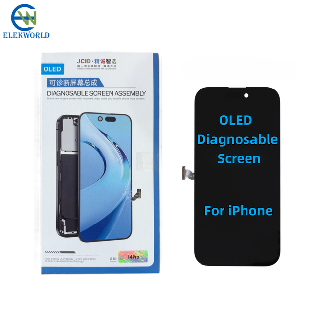 For iPhone 12 13 14 15 16 Pro Max Diagnosable Screen LCD OLED Display Diagnostic Pantalla Para Celular Ecran De OLED Screen