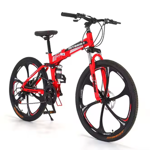 จักรยานพับได้ Tianjin Popular Product 21 สปีด ขนาด 24 26 29 นิ้ว สำหรับผู้ใหญ่ BMX จักรยานเสือภูเขาพับได้สำหรับผู้ชาย - Product Image 6