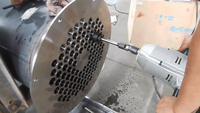 Machine à glace en tube industrielle automatique de 10 tonnes avec pompe Emerson, moteur et PLC, haute productivité, économie d'énergie