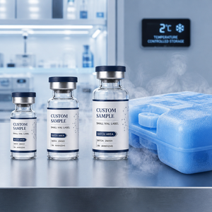 Étiquettes de flacons personnalisées de qualité supérieure, résistantes aux produits chimiques, à forte adhérence et stables pour des conditions d'emballage exigeantes - Product Image 2