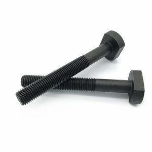 Đặc biệt đầu SS 304 m20x2.0x130 DIN 186 nửa ren vuông Búa đầu t đầu bu lông cho bảng điều khiển năng lượng mặt trời - Product Image 3