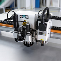 Máquina de Corte CNC con Cuchilla Oscilante para Vinilos y Pósters, Cortadora de Impresión Publicitaria para Materiales Flexibles