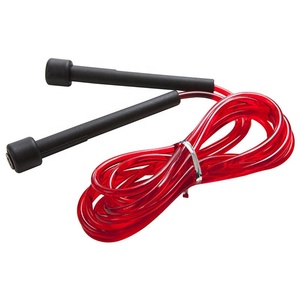 Corda di <span class=keywords><strong>salto</strong></span> di <span class=keywords><strong>salto</strong></span> del PVC della donna di Logo su ordinazione del cavo di alta qualità di forma fisica di vendita calda dei bambini di Multi colore - Product Image 3