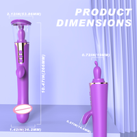 S-HANDE Klitoris-Stimulator G-Punkt-Vibrator Klitoris-Stimulator Zungen-Klitoris-Saugvibrator Masturbator für Frauen
