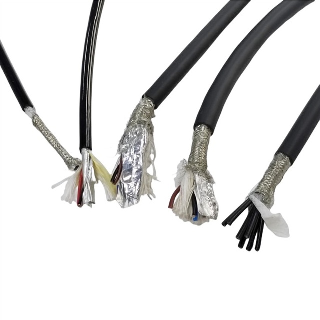 Customize Multi-core HXCY501 Control Cable 300/300V Wholesale Tinned Copper Mesh Braided 2/3/4/5/6/7/8 Core Shield Control Cable
