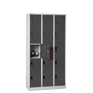 Kleding Locker Metalen Staal Duif Gaten Lockers 15 Deur Schoenenkast - Product Image 1