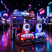 Machine d'arcade de course automobile à vitesse maximale, qualité commerciale, pour 2 joueurs, équipement de jeu de conduite automobile, directement de l'usine