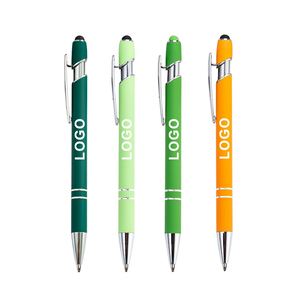 Bolígrafo de Metal Personalizado al por Mayor, Bolígrafo con Cuerpo de Aluminio, Bolígrafo Capacitivo Táctil para Escritura a Mano, Bolígrafo con Punta Táctil para Pantalla - Product Image 1
