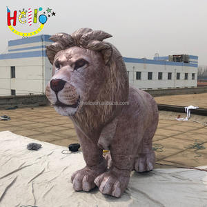 Zoo Aktivität Dekoration Aufblasbares Tiermodell Kostüm Riesiger aufblasbarer Löwe - Product Image 1