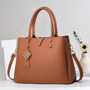 Bolsos de Hombro de Cuero PU de Buena Calidad en Tallas Grandes, Bolsos de Mano de Diseño Moderno para Mujer - Product Image 6