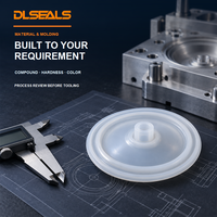 Diaphragme de valve en silicone moulé sur mesure pour le contrôle des fluides des dispositifs médicaux, composants OEM de précision, fourniture basée sur plans