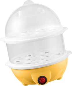 Cuiseur à œufs électrique automatique double couche multifonctionnel pour usage domestique avec boîtier en plastique - Product Image 4