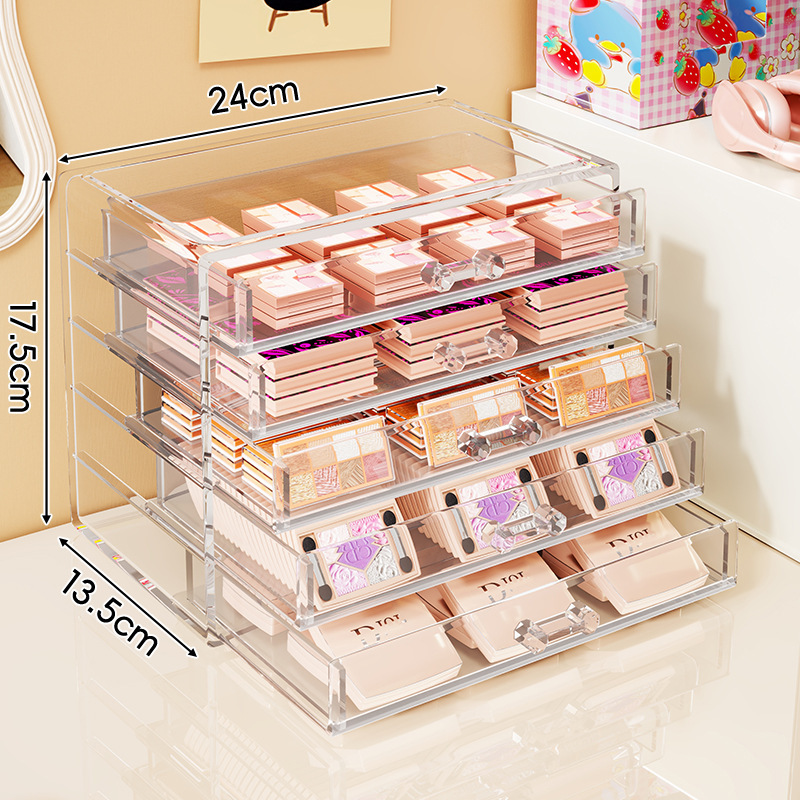 Transparent - Five-drawer