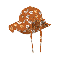 2023 Oem Eco Friendly SPF50 + Conjunto de Bikini ahumado para niños Cubierta completa Ditsy Floral Chica joven 1-7 Traje de baño ahumado Australiano