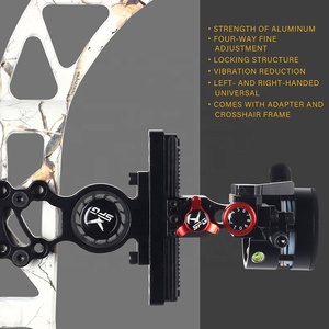 Starcn bắn cung hợp chất cung tầm nhìn và X6/X8 Kính lúp Ống kính cài đặt 4 hướng có thể điều chỉnh duy nhất <span class=keywords><strong>Pin</strong></span> hợp chất tầm nhìn - Product Image 2