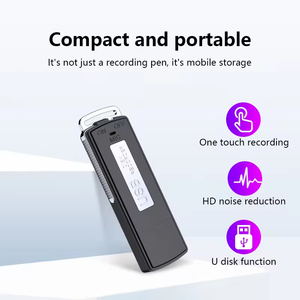 USB <span class=keywords><strong>Mini</strong></span> Ghi Băng kỹ thuật số 8GB ổ đĩa flash điều khiển bằng giọng nói Thiết bị ghi âm được sử dụng để ghi âm rõ ràng trong các cuộc họp - Product Image 2