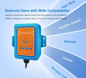 Décodeur filaire d'irrigation pour serre, compatible électrovanne à impulsion 9-<span class=keywords><strong>24V</strong></span>, module de contrôle automatique marche/arrêt - Product Image 2
