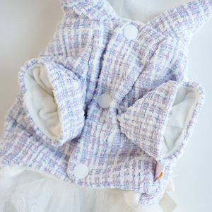 Clima frío Cálido Perro Sudadera con capucha Vestido Invierno Perro Suéteres para perros pequeños Niña - Product Image 6