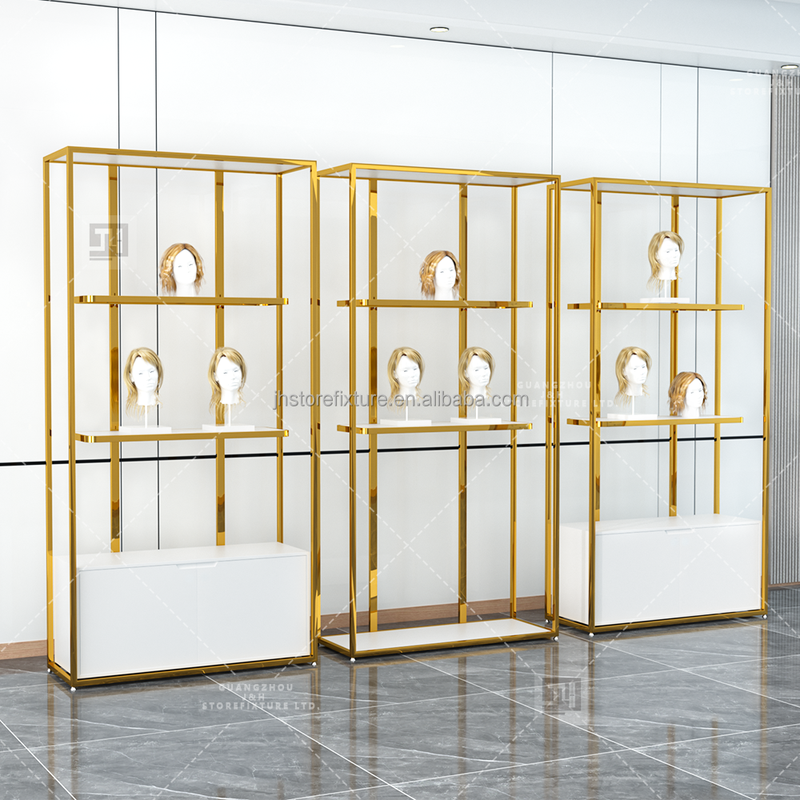 Wig Mannequin Display Storefixture Showcase LED