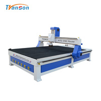Routeur CNC Transon 2030 1325 ATC pour gravure sur bois avec système ATC à broche unique 9KW
